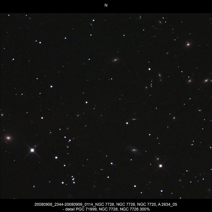 20080908_2344-20080909_0114_NGC 7728, NGC 7726, NGC 7720, A 2634_05 - det. NGC 7728, NGC 7726 300pc.JPG -  Peg Newton d 309,5 / af 1623 & Coma Corrector CANON-EOS5D (AFC-Filter) 800 ASA no add. filter 7 light-frames 420s, auto dark, 5 flat, 10 bias Guidemaster, DSS, Canon-RAW-Image, Adobe-PS-CS3  